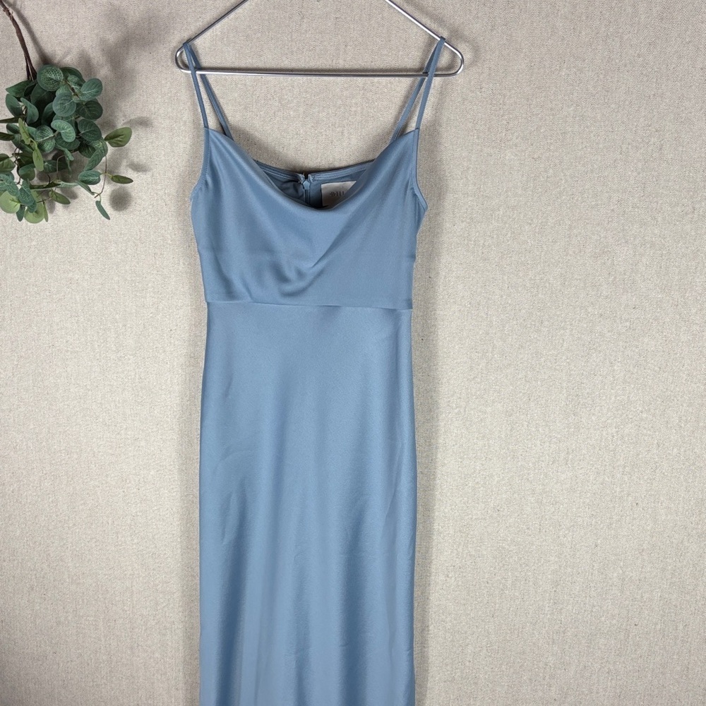 BHLDN > Cali Satin Charmeuse Midi Dress 4 - Picture 5 of 10